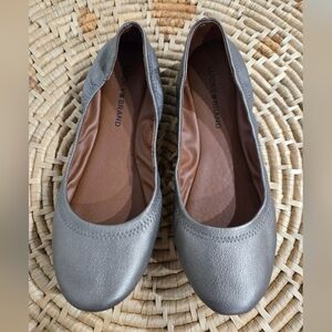 Lucky Brand Emmie Bronze Pewter Ballet Flats 8.5